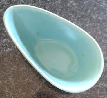 Avocado-shaped Linnware / Linn Ware Style Serving Bowl