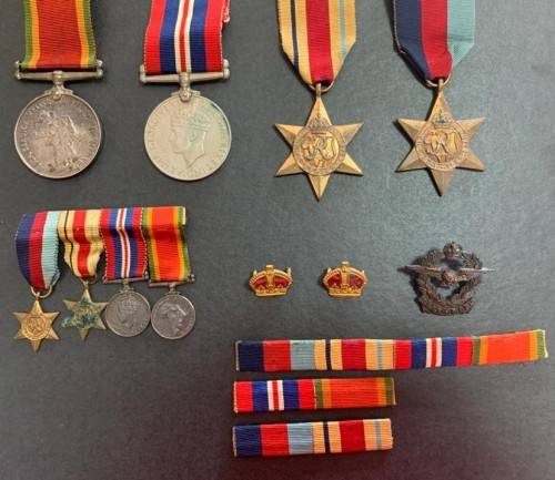 WW2 : TJ NEL (SET OF 4 ) NO191504 WITH PHOTOS