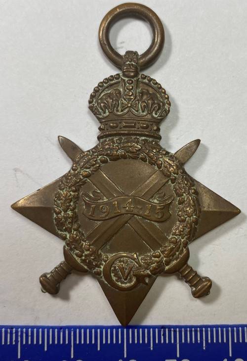 WW1 1914-15 STAR Awarded of 1914-15 to F. Forster
