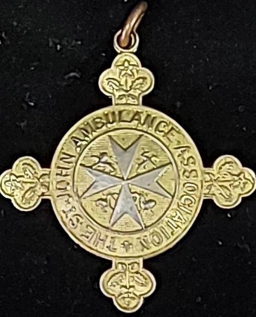 Service Medal of the Order of St John &St Johns Association medal