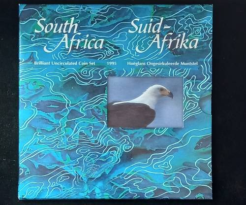1995 Fish Eagle South African brilliant uncirculated coin set