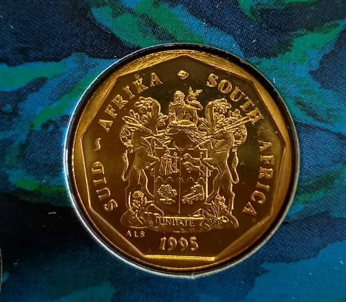 1995 Fish Eagle South African brilliant uncirculated coin set