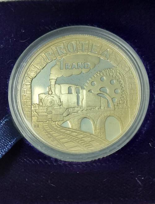 1995 SILVER R1 PROTEA COIN