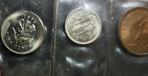 RHODESIA COIN SET