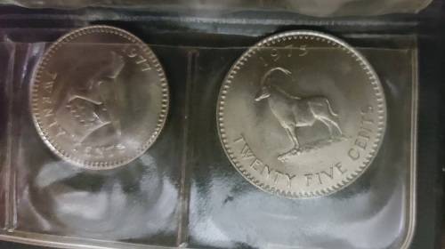 RHODESIA COIN SET