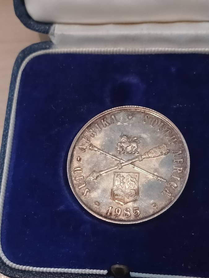 1 x 1985 SOUTH AFRICAN R1 : PARLIAMENT 1910-1985