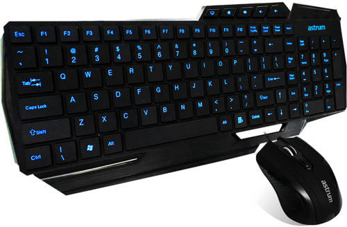 Keyboard and Mouse Combo - Astrum Elete Combe GM Deskset Game Keyboard and USB Mouse