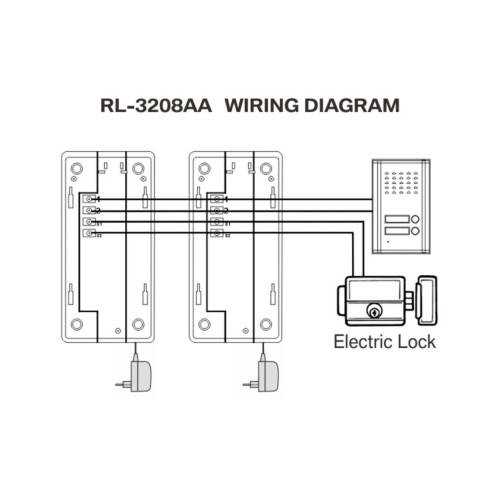 Ellies INTERCOM DOORBELL 2X HANDSET