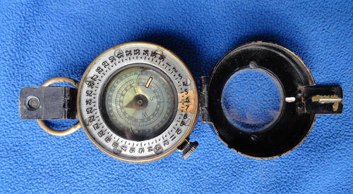WW2 British Army Marching Compass 1942 Mark 111