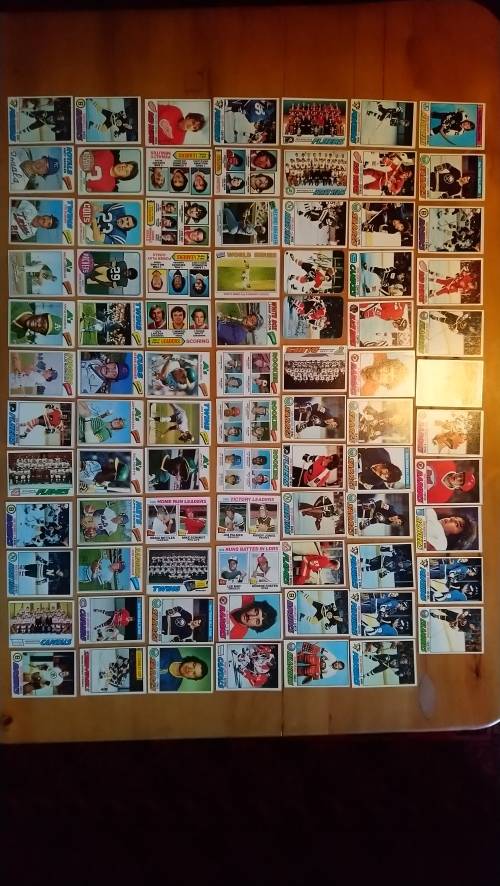 1976-1977 Topps cards bundle High Value lot R9000