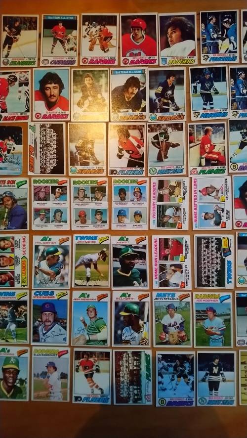 1976-1977 Topps cards bundle High Value lot R9000