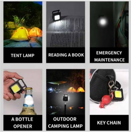 RECHARGEABLE KEYCHAIN LIGHT