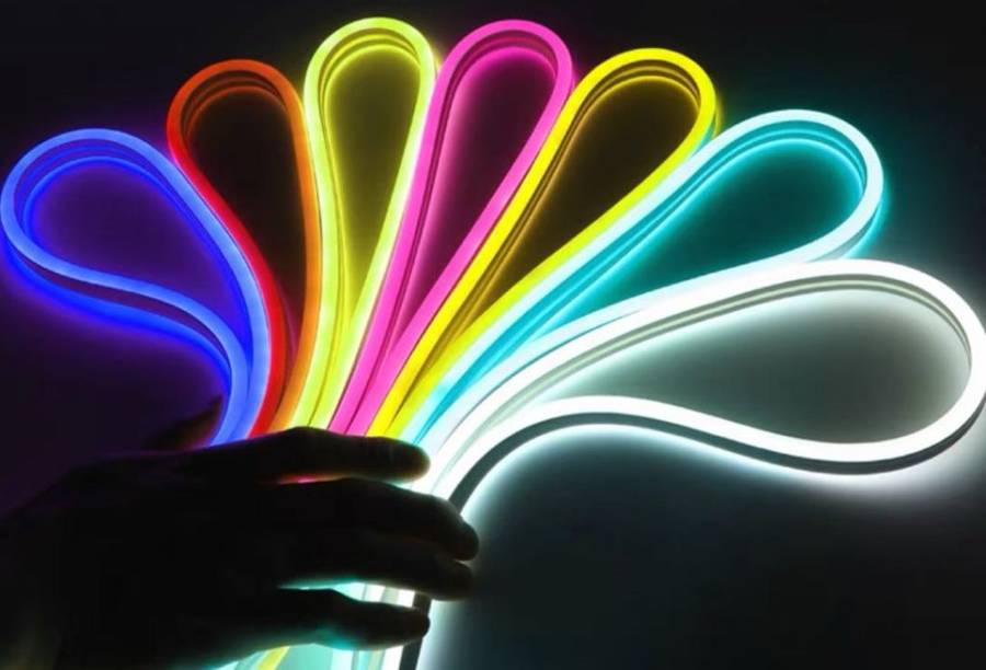 12V  Neon LED Strip Light - MRUL/GREEN