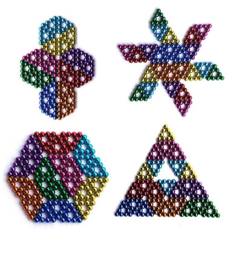 Rainbow Magnetic Balls