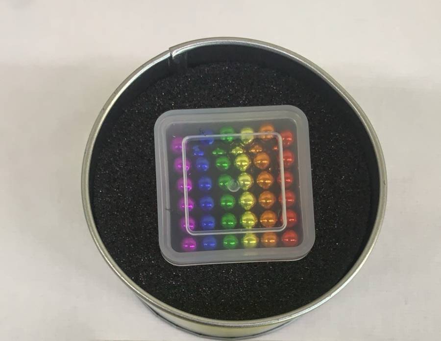 Rainbow Magnetic Balls