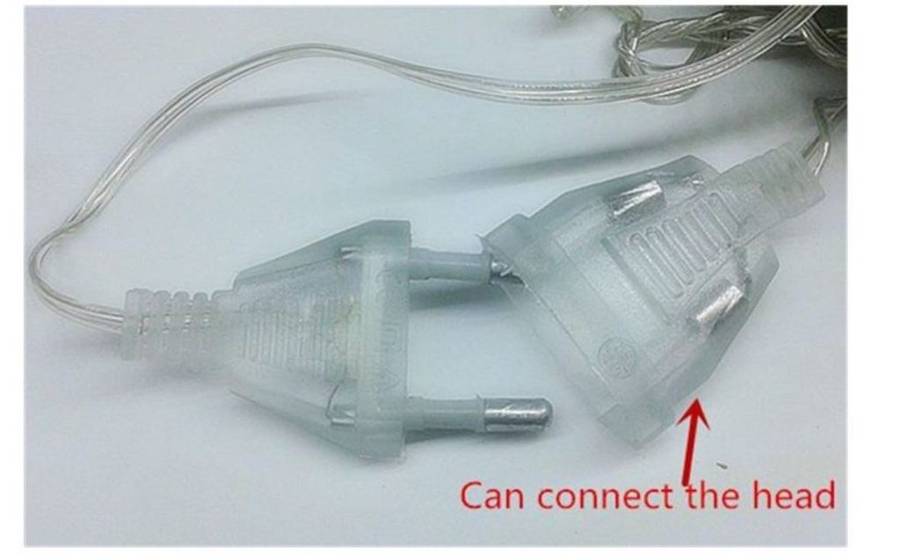 20M LED Fairy Light Christmas Light Extendables-Warm White