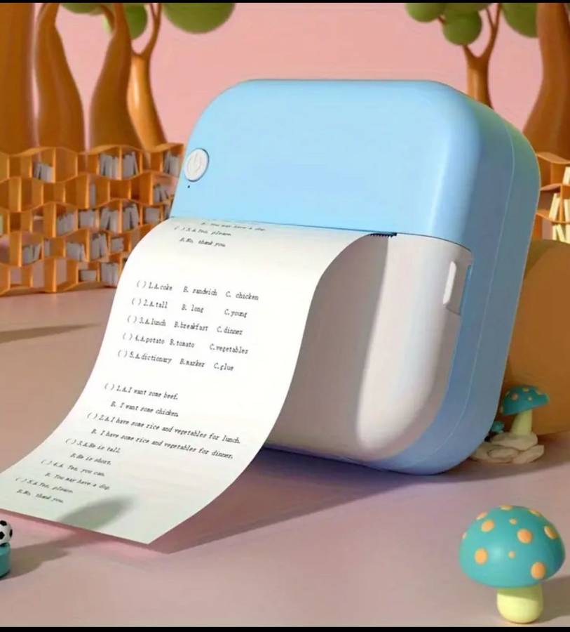 Globalstore Wireless Inkless Pocket Printer Label Printer