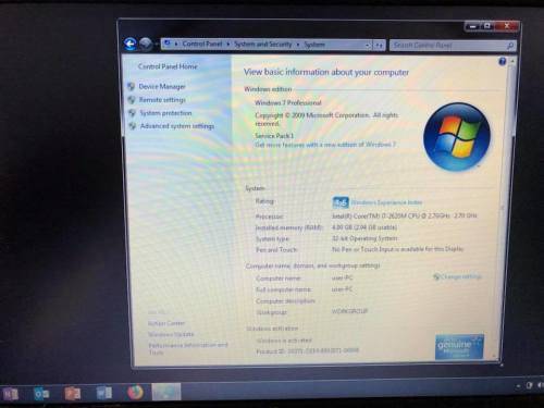 HP Professional Core i7 EliteBook Laptop - 2560p