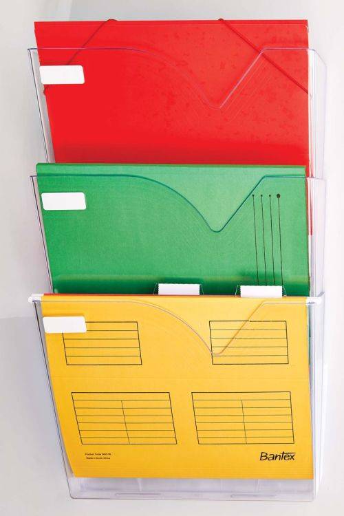 Bantex Vision Wall Pocket Organiser