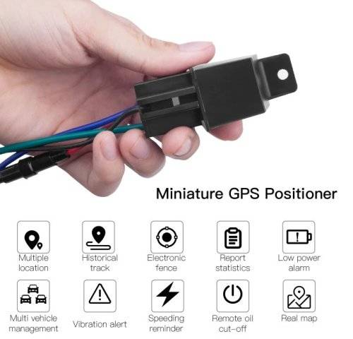 GPS Vehicle Tracker disguised as a relay