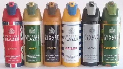 6 x Yardley English Blazer 200ml Deodorants