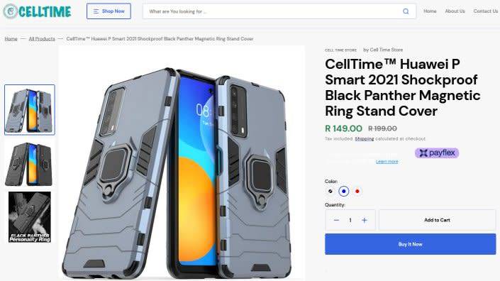 156 x CellTime Black Panther Phone Cases - Retail over R23k