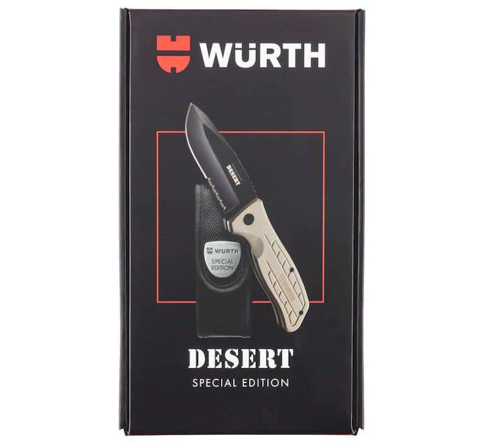 New Wurth Desert Special Edition G10 Folding Knife
