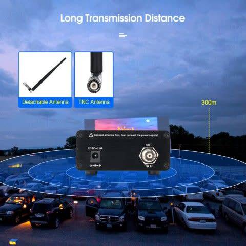 FM Transmitter Low Power Broadcast Station for Church/School/etc.