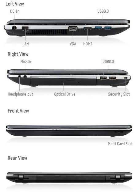 SAMSUNG 350V Core i5, 256Gb SSD, 8Gb Ram