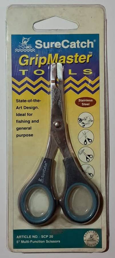 SureCatch Fishing  5" Multi Function Scissors