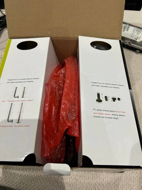 Outdoor 100m / Indoor 300 m Active Infrared Detector Beams  TRIPLE BEAM