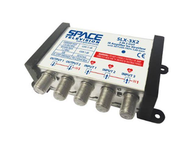 IR Amplifier SLX3X2 For Xtraview with RETURN PATH 5dB gain(Heart Beat Splitter)
