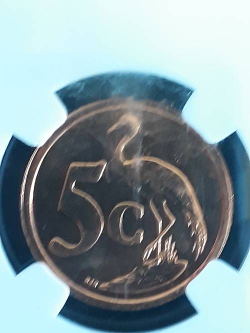 2000 5 Cent MS 63 RD - Old Coat of Arms