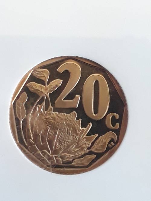 2000 20 Cent PF 67 UC - Old Coat of Arms
