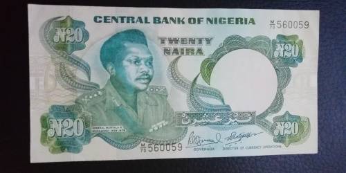 Nigeria 20 Naira