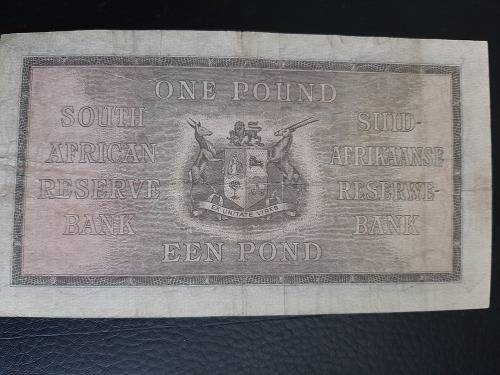 1942 One Pound Johannes Postmus