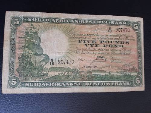 1941 5 Pounds J Postmus #907470