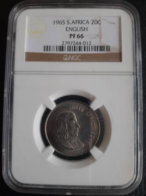 1965 20 Cent PF 66 NGC
