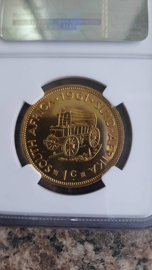 1961 One Cent PF 66 - NGC