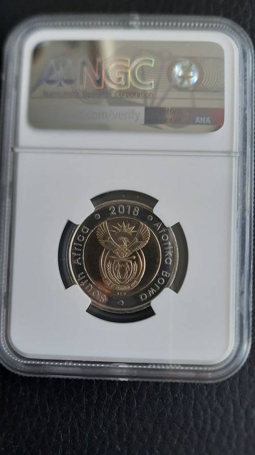 2018 R5: Mandela Centenary MS 67 - NGC