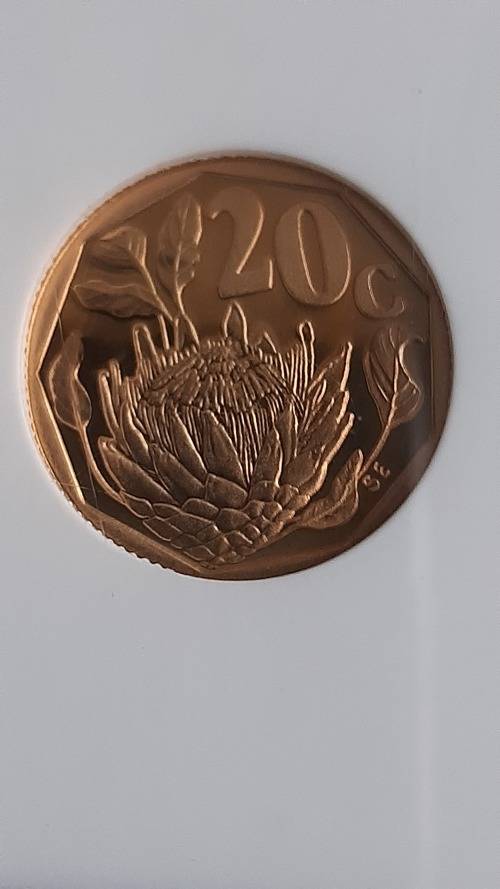 1994 20 Cent PF 68 UC - NGC