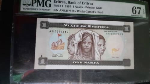 1997 Eritrea PMG 67