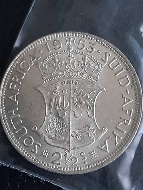 1953 Silver Half Crown