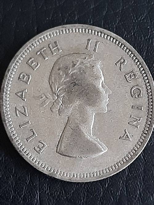 1956 Silver 2 Shillings