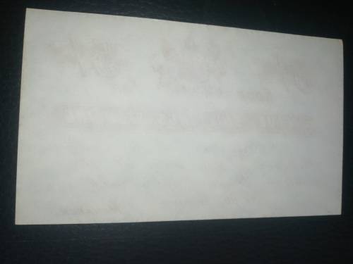 Anglo Boer War Green Point Canteen Prisoner of War 5 Shillings coupon