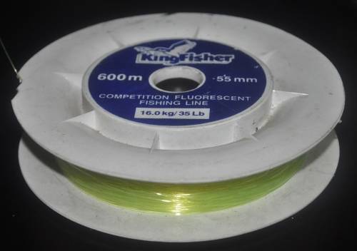 Mixed lot fishing line (7 in total)