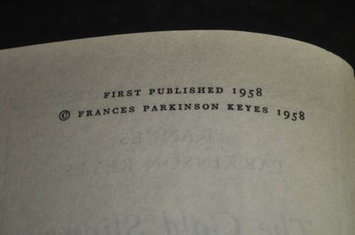 The Gold Slippers by Frances Parkinson Keys - 1958 First Edition