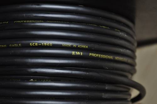 Roll of unused EWI Professional Noiseless Microphone Cable SCB-1960