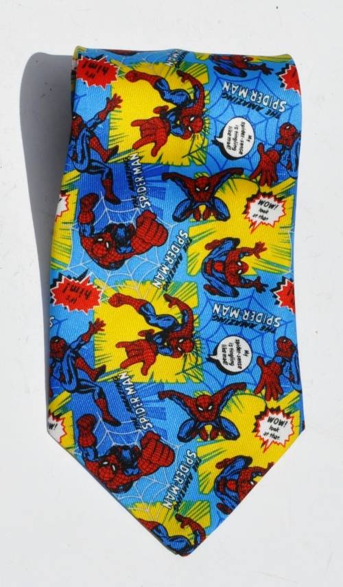 Collectible 2001 Marvel The Amazing Spider-man Neck Tie