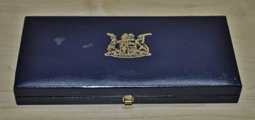 Collectible 1990 South African Short Proof Set in original South African Mint Box